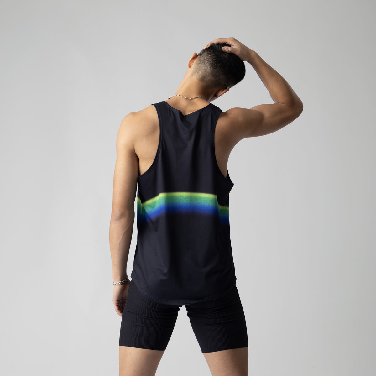 Dark rainbow Singlet