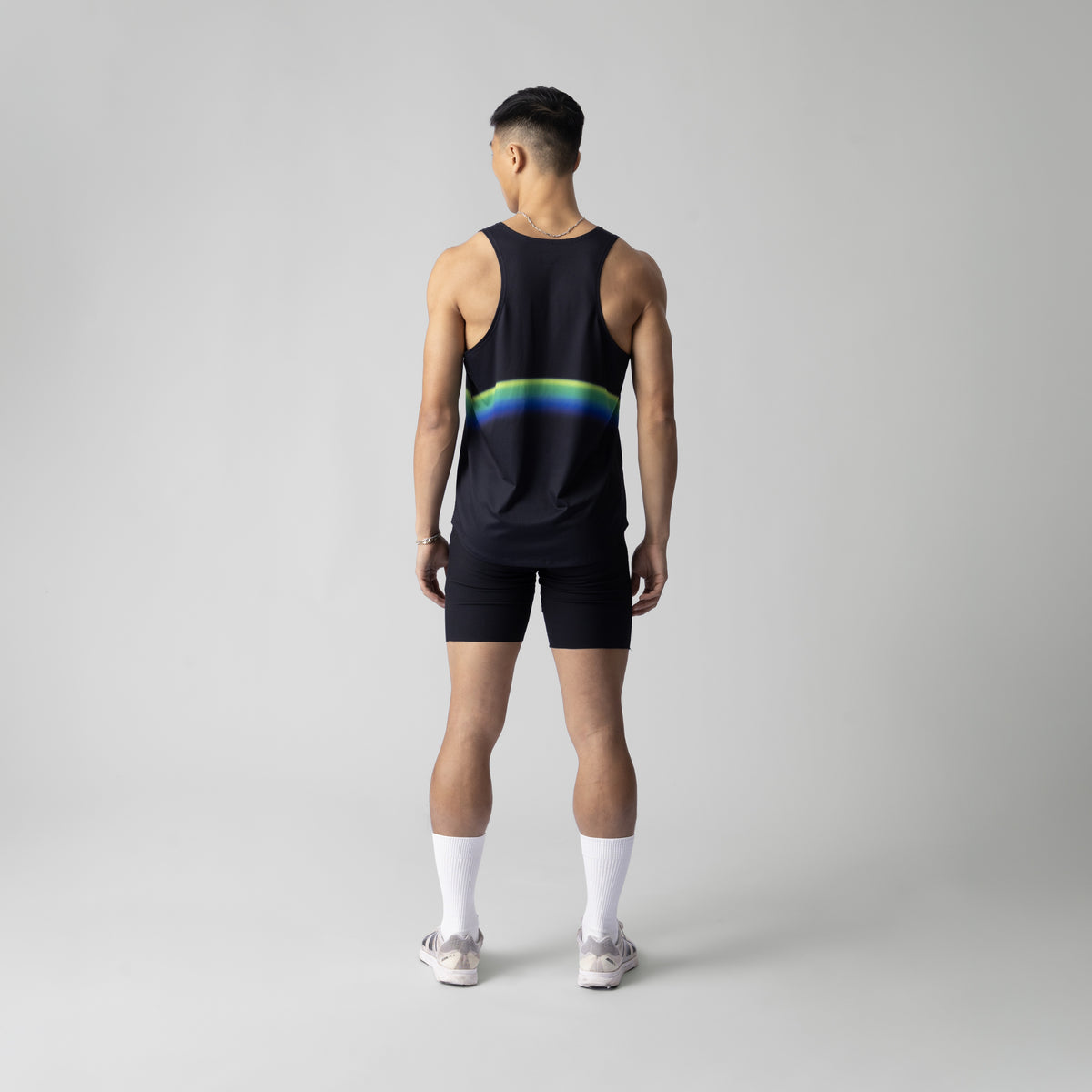 Dark rainbow Singlet
