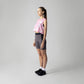 Pink fuzz Crop Singlet