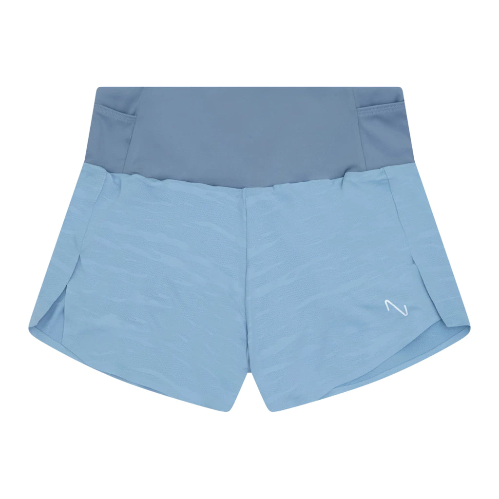 Short Chase the High All Out Run azul grisáceo