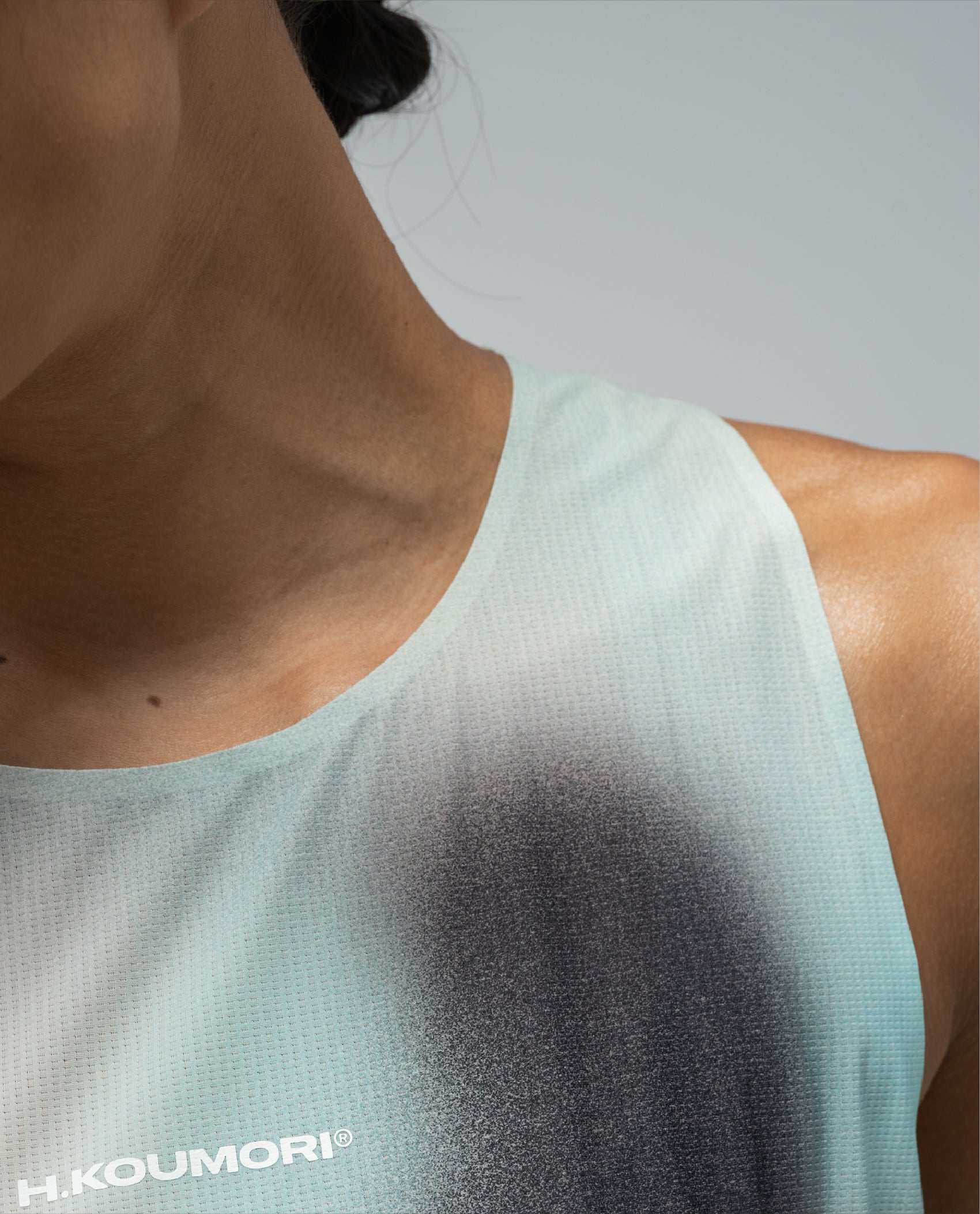 Cropped Race Singlet