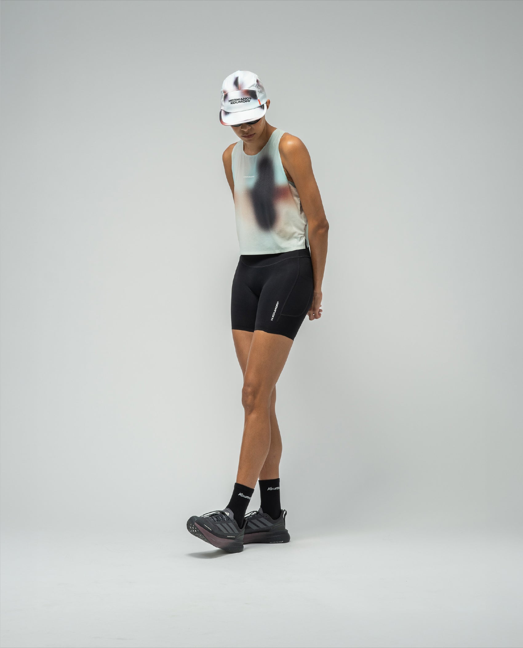 Cropped Race Singlet