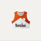 Marathon Red Crop Singlet