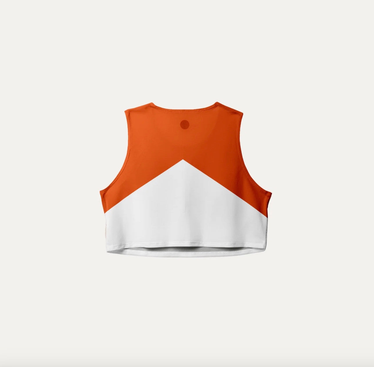 Marathon Red Crop Singlet