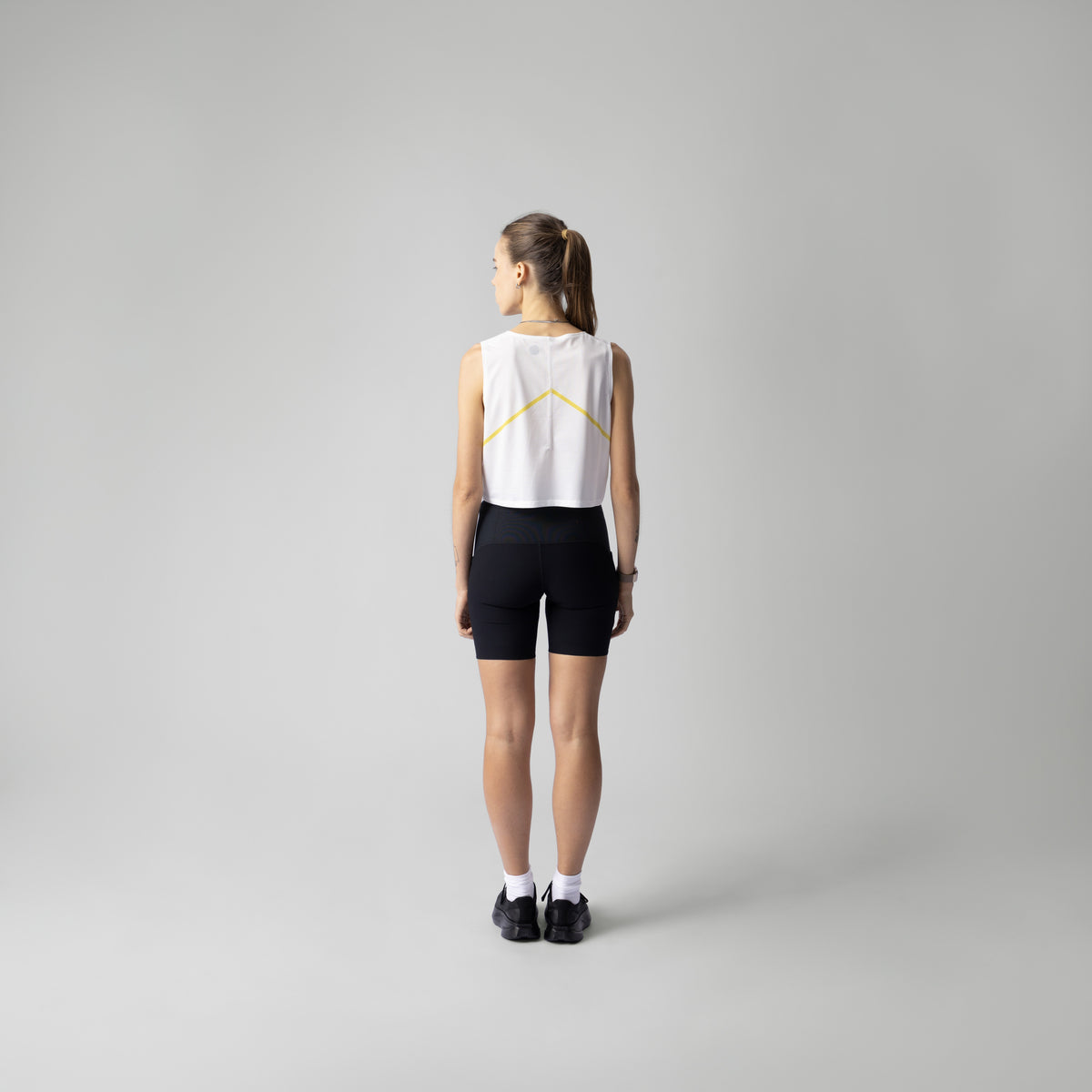 Marathon light Crop Singlet