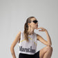 Marathon light Crop Singlet