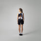 White glass Crop Singlet