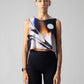 White glass Crop Singlet